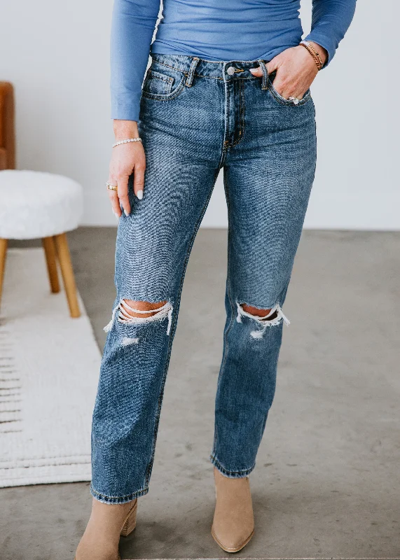 Dionne High Rise Straight Jean