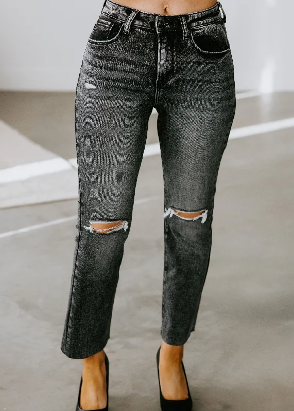 Kienna High Rise Straight Jean