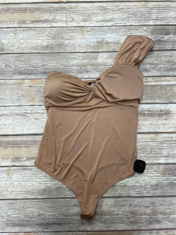 Tan Bodysuit Express, Size L