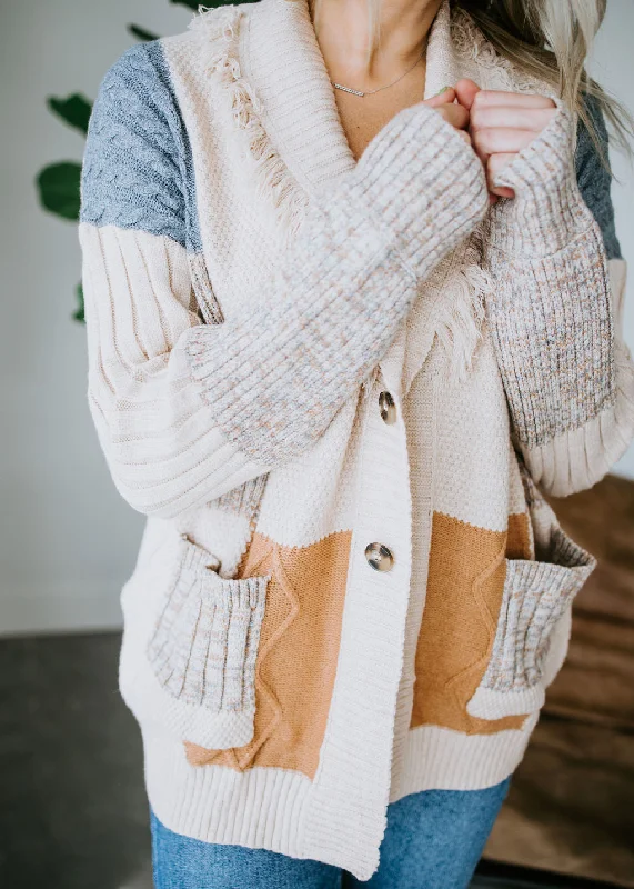 Zoie Fringe Cardigan