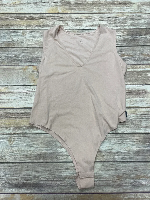 Cream Bodysuit A New Day, Size Xl