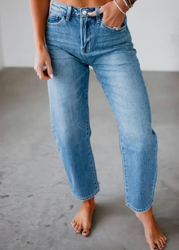 Jett Vervet Barrel Jeans