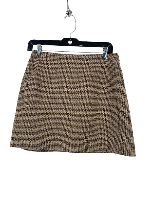 Skirt Mini & Short By H&m In Brown, Size: 6