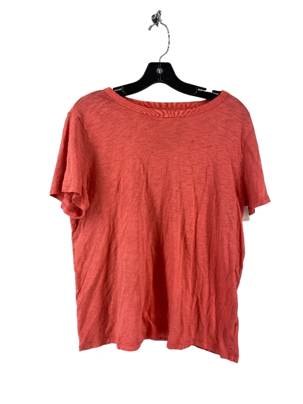 Top Short Sleeve By Old Navy In Pink, Size: L