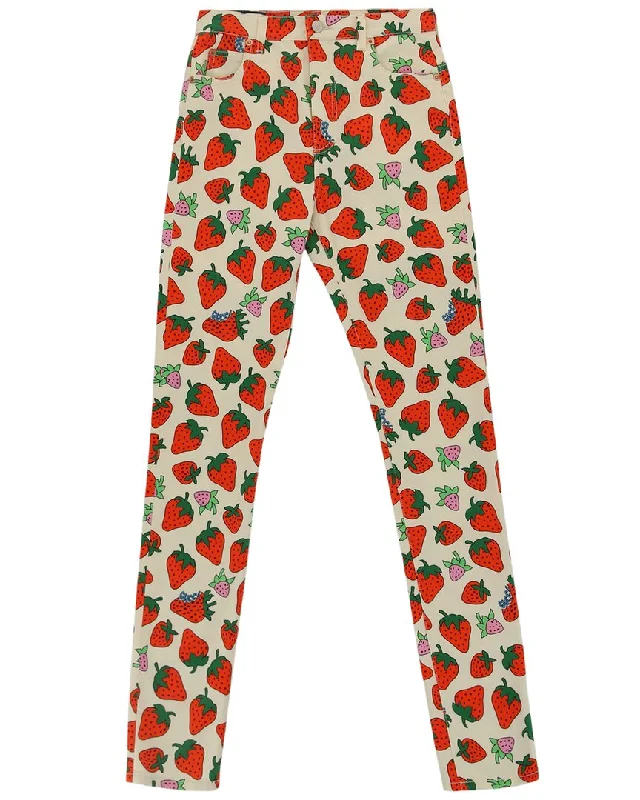 Gucci Strawberry Skinny Pant