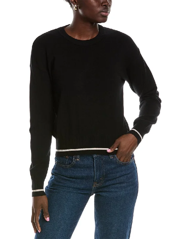 Splendid Syd Tipped Crew Sweater