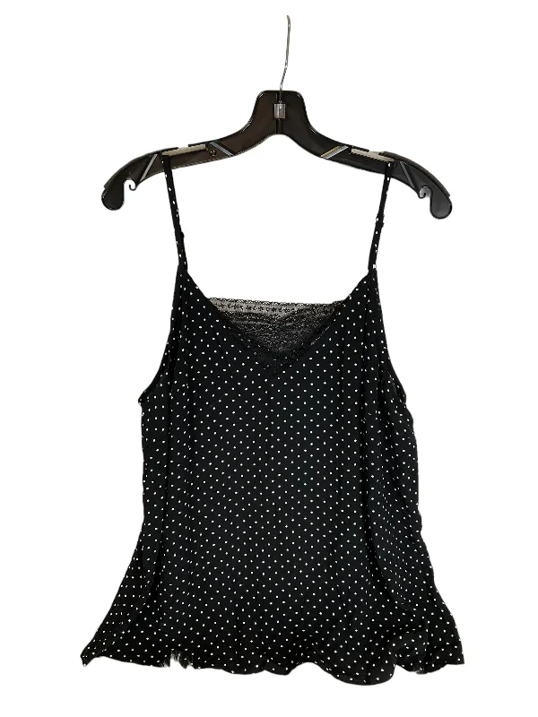 Black Top Sleeveless Clothes Mentor, Size Xxl