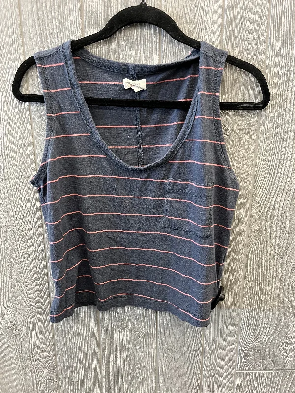 Grey Top Sleeveless Clothes Mentor, Size S