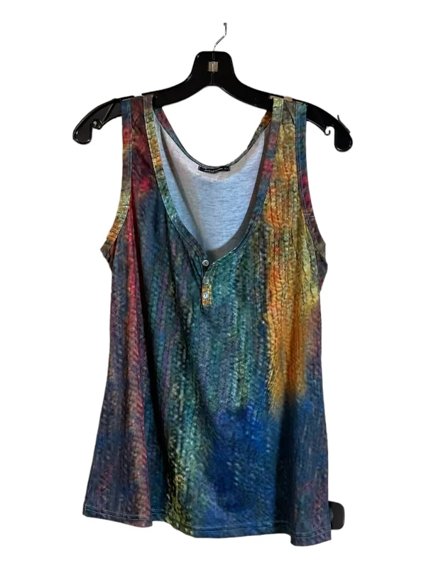 Multi Top Sleeveless Clothes Mentor, Size L